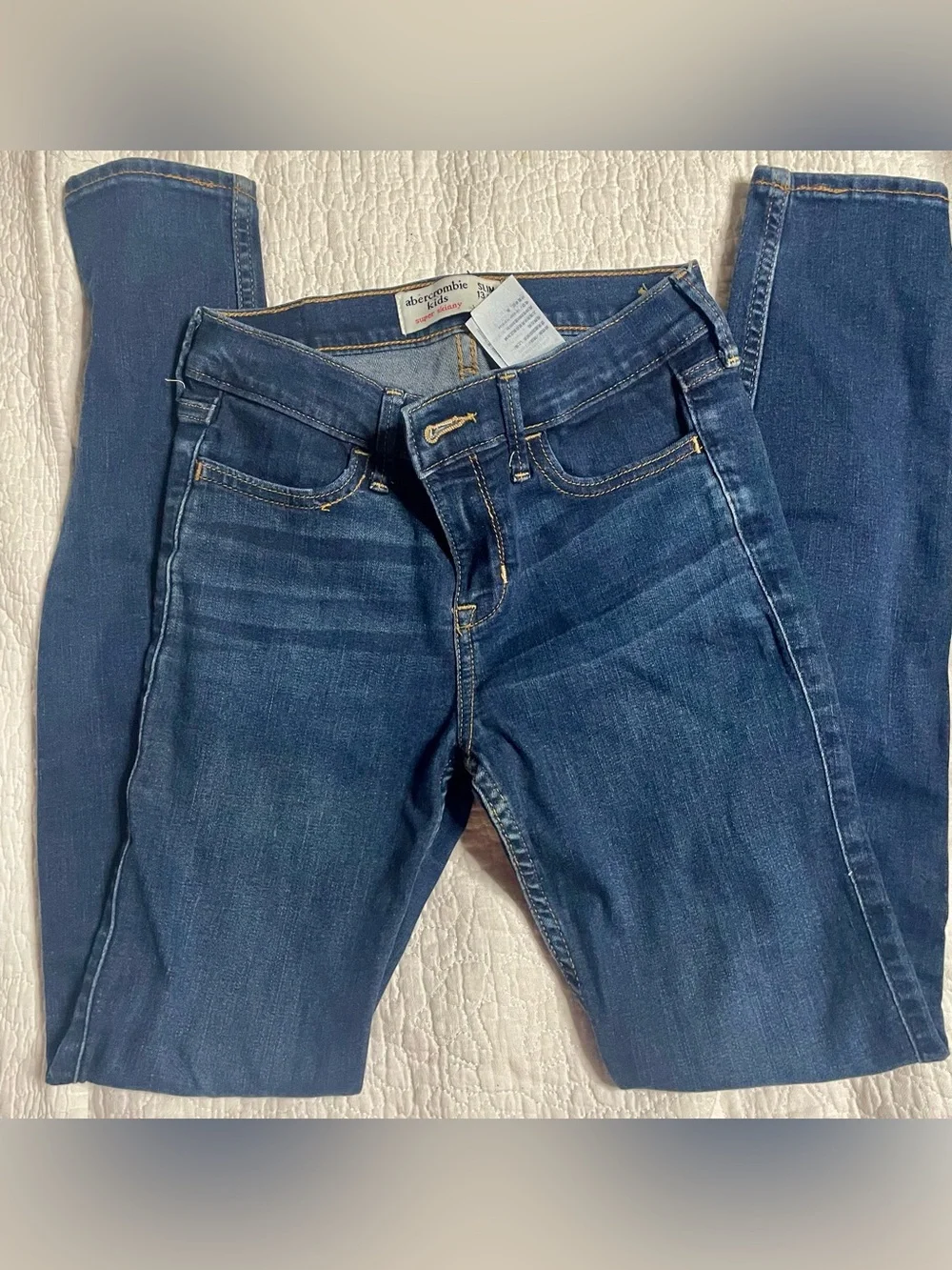 Abercrombie & Fitch Kids Dark Blue Slim Jeans